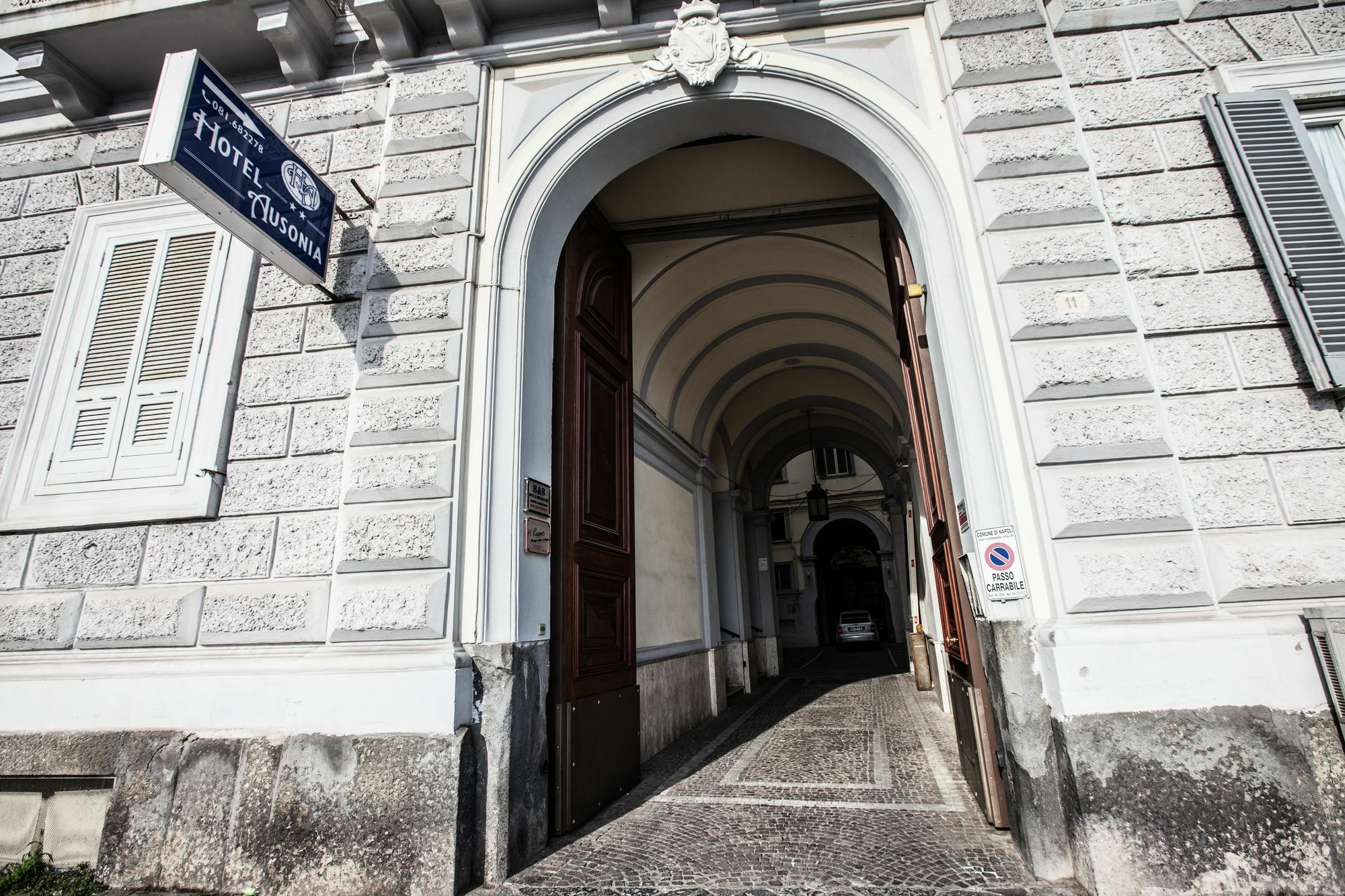Hotel Ausonia Napoli Eksteriør bilde